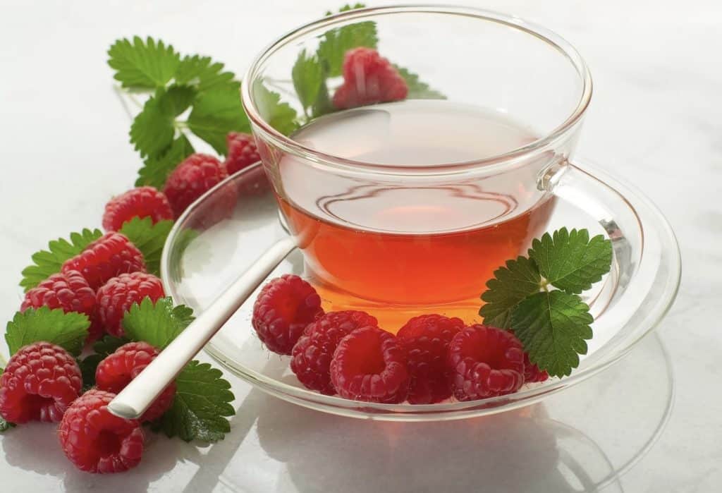 Raspberry leaf tea