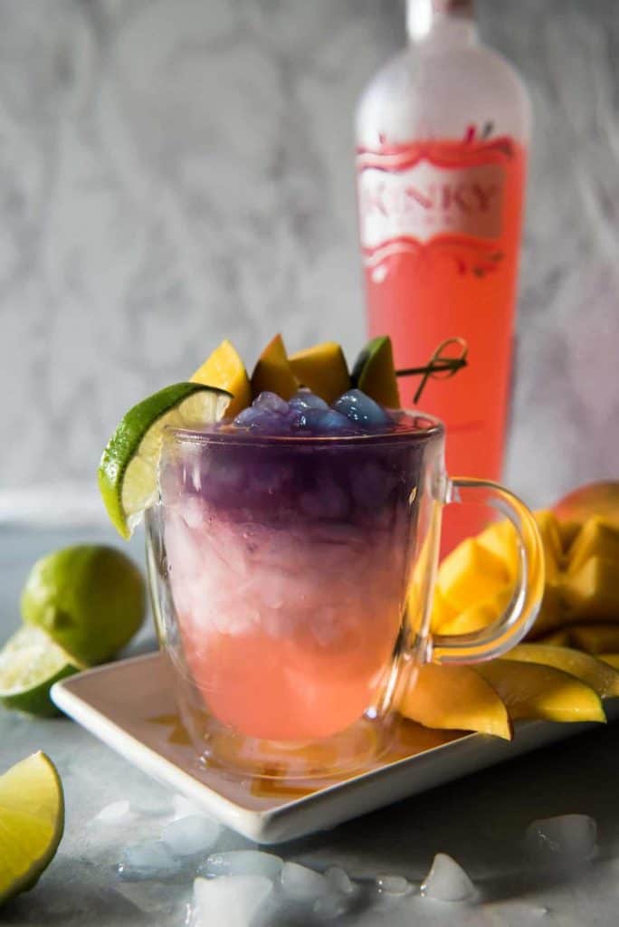 Butterfly Pea Moscow Mule