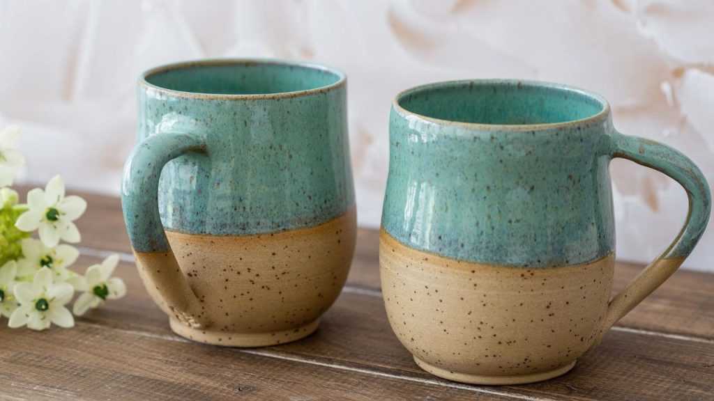 Rustic Charm with Ceramic Mugs